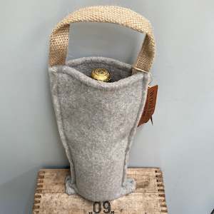 Baskets: Wool Hero Wine Tote Bag