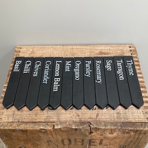 Plant Accessories: Herb Plant Labels