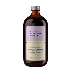 Six Barrel Soda: Six Barrel Soda - Elderflower