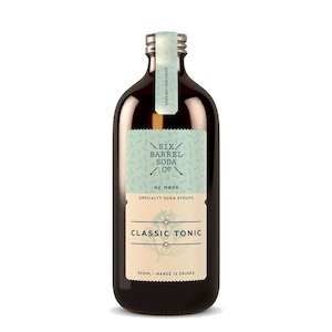 Six Barrel Soda: Six Barrel Soda - Classic Tonic Syrup