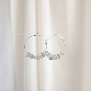 Hydrangea Ranger: Hydrangea Ranger - Goodheart Gemstone Earrings