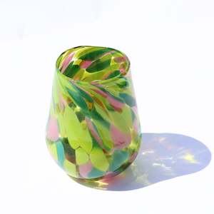 Matthew Hall - Hand Blown Glass Tumbler, Spring