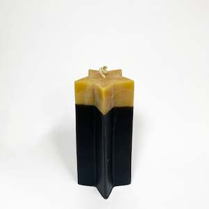 Hohepa: Hohepa - Beeswax Star Pillar Candle