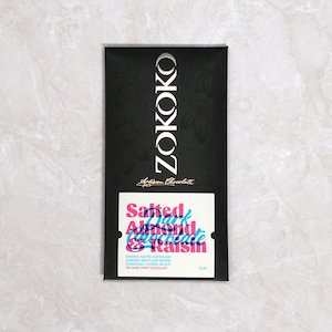 Chocolate: Zokoko - Salted Almond & Raisin Chocolate