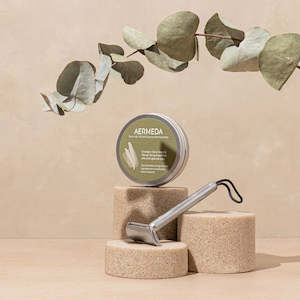 Aermeda: Aermeda Goats Milk Luxury Shaving Soap - Tin