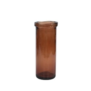 Rosa Deep Amber Vase
