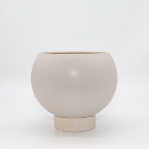 Orbit Plant Pot, Large Oatmeal
