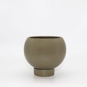 Pots Planters: Orbit Plant Pot, Medium Jade