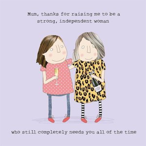 Cards for Mum or Dad by Rosie Made a Thing