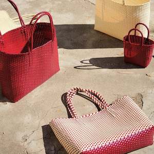 Mimmi Terra: Mimmi Terra Eco Utility Tote - Crema di  Amarena