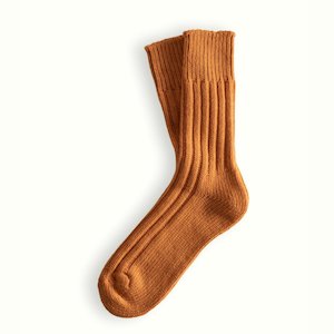 Thunders Love Socks - Wool Collection, Solid Soft Orange