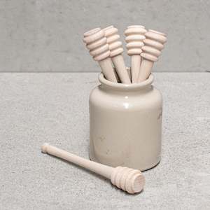 Wooden Honey Drizzler
