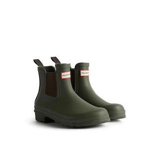 New: Hunter Boots  - Original Chelsea Boots, Dark Olive