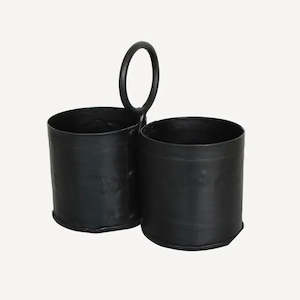 Gifts Under 100: Black Iron Utensil Holder