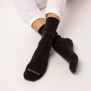 Nooan Socks - Piha, Seal Brown