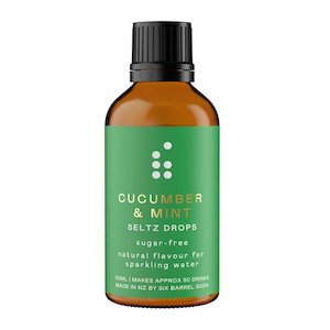 Six Barrel Soda - Cucumber & Mint Seltz Drops