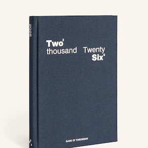 Paper Goods: Made of Tomorrow - 2026 A5 Weekly Diary - Classic - Blueberry