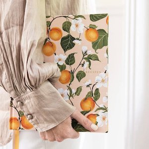 Heirloom Recipe Book Journal - Peaches