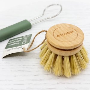 Natural Brushes: Ecovask Tampico Dish Brush - Refill Head