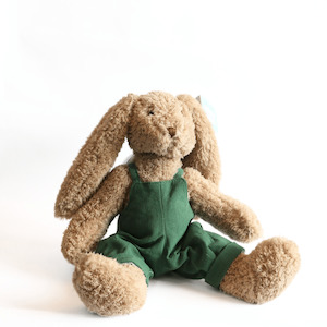 Nana Huchy - Mr Honey Bunny, Green Dungarees