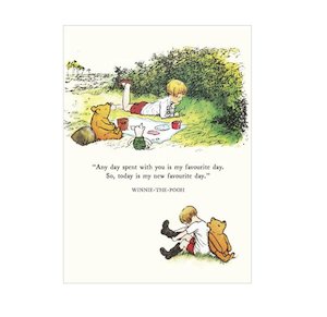 Winnie the Pooh Greeting Cards