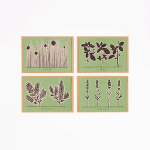 Herb Recipe Greeting Card Pack