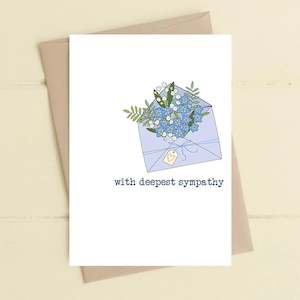 Greeting Cards: Sympathy Cards by Dandelion Stationery