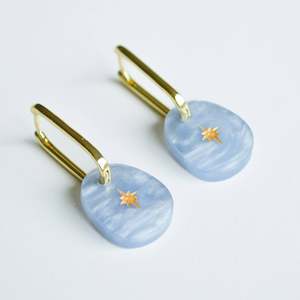 Hagen + Co - Starlight Earrings, Ocean
