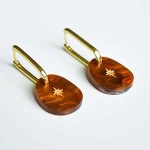 Hagen + Co - Starlight Earrings, Amber