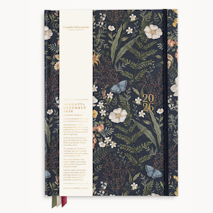 Bespoke Letterpress - 2026 Teacher’s A4 Planner, Dusk in Bloom
