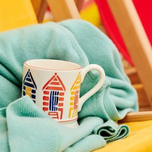 Emma Bridgewater - Icons Beach Huts ½ Pint Mug