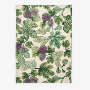 Bonnie & Neil - Figgy Green Teatowel