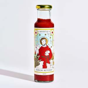 Pickles Preserves: Apostle Hot Sauce - St Francis Kimchi Ketchup