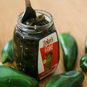 Pickles Preserves: Zeke’s Gold - Candied Jalapeños