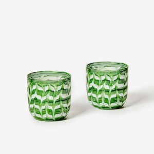 Bonnie & Neil - Watercolour Tumblers, Green