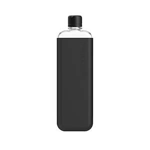 Water Bottles: Memobottle - Slim Bundle, Black