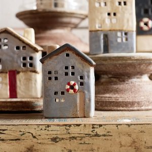 Saint Malo Tea Light House with Buoy