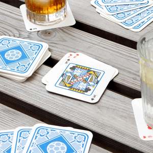 Homewares: Suck UK - Playing Card Beer Mats