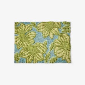 Bonnie & Neil Bath Mat - Azalea Light Green