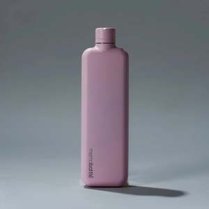 Homewares: Memobottle - Slim Stainless Steel, Pink Salt