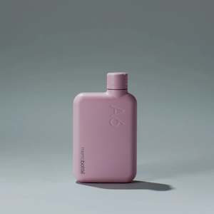 Memobottle - A6 Stainless Steel, Pink Salt
