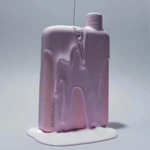 Memobottle - A5 Stainless Steel, Pink Salt