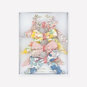 Gifts Under 50: Meri Meri - Floral Pattern Bow Hair Clips