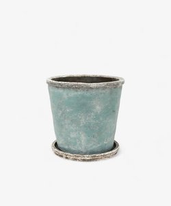 Gifts Under 100: Sea Blue Plant Pot & Saucer