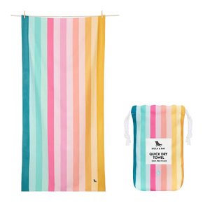Gifts Under 100: Dock & Bay - Quick-dry Towel, Coastal Candy