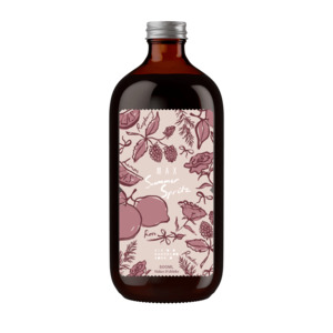 Six Barrel Soda: Six Barrel Soda - Raspberry & Rooibos Summer Spritz