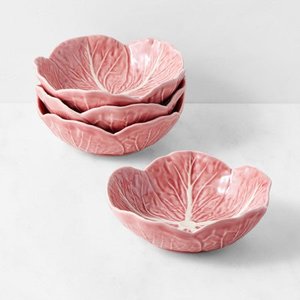 Gifts Under 100: Bordallo Pinheiro - Pink Cabbage, Small Bowl