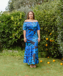 Products: Loriana off the shoulder dress FOB Collection