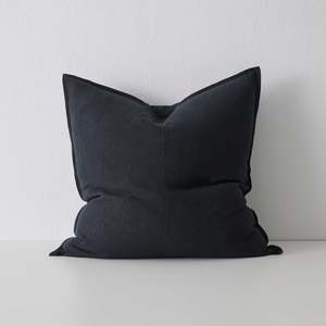 Euro Linen Cushion | Shadow