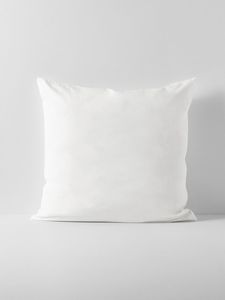 Euros: Laundered Linen Euro Pillowcases | Square